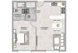 1 bedroom apartment